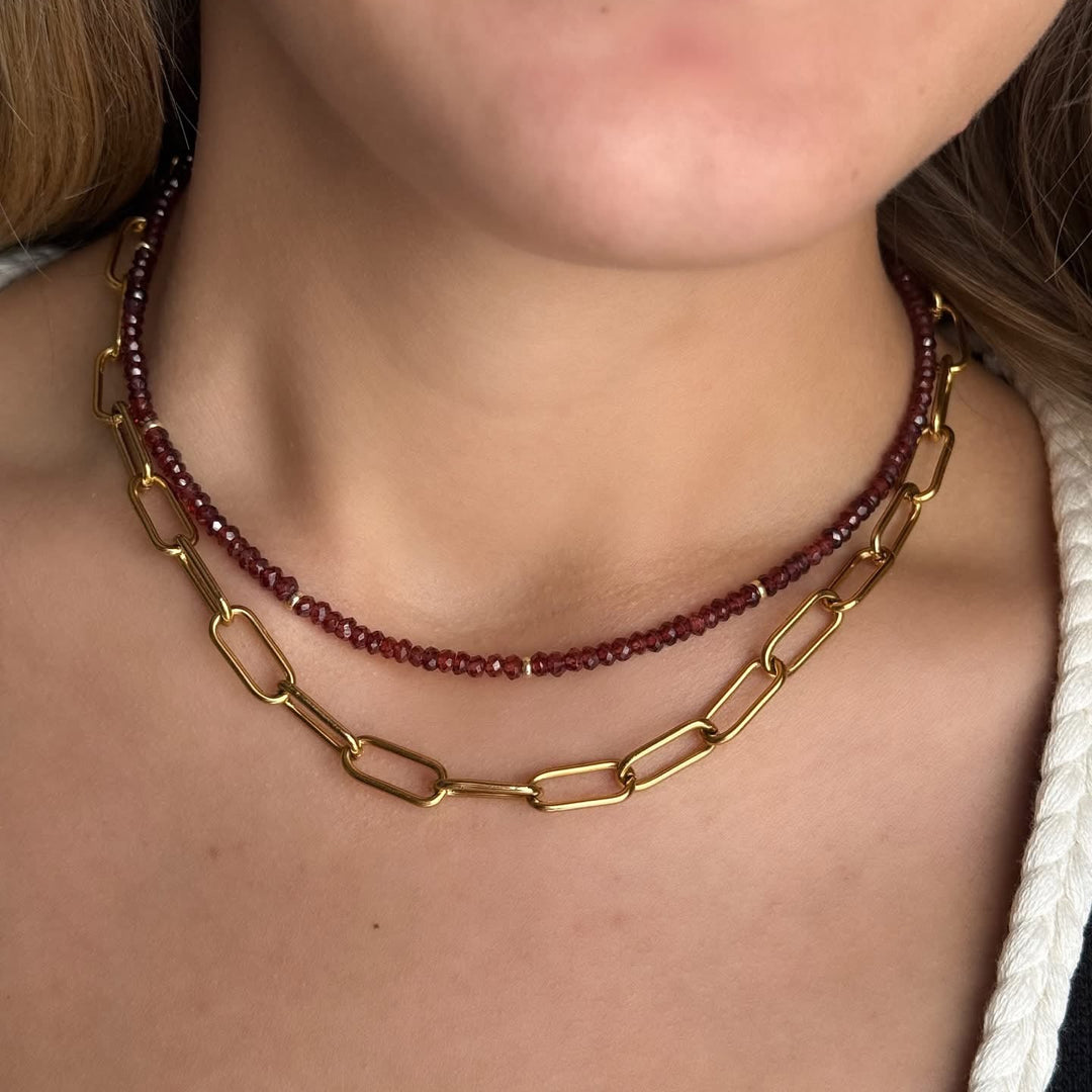 Paperclip Chain Necklace