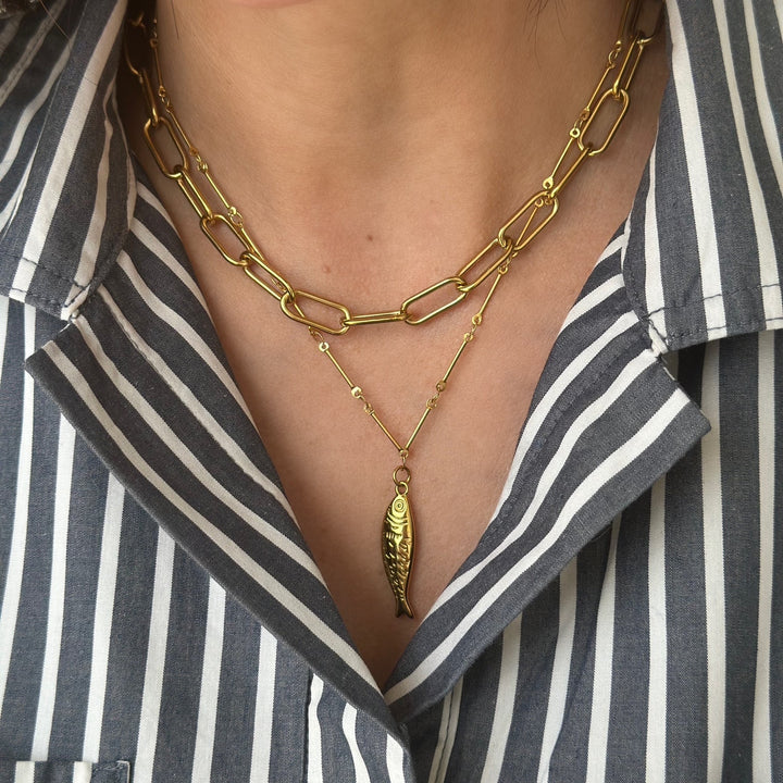 Paperclip Chain Necklace