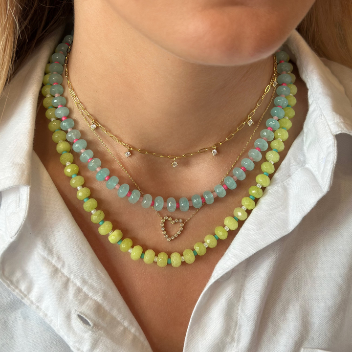 Paperclip Charm Necklace