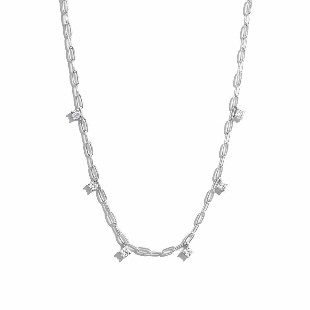 Paperclip Charm Necklace