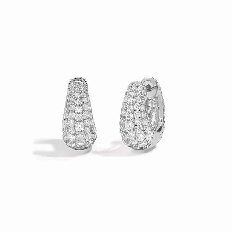 Pave Basket Hoops
