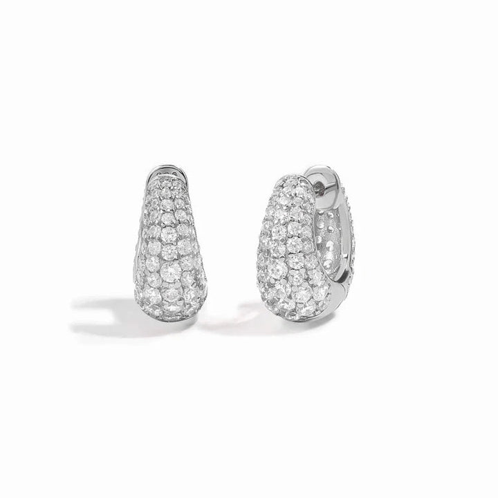 Pave Basket Hoops