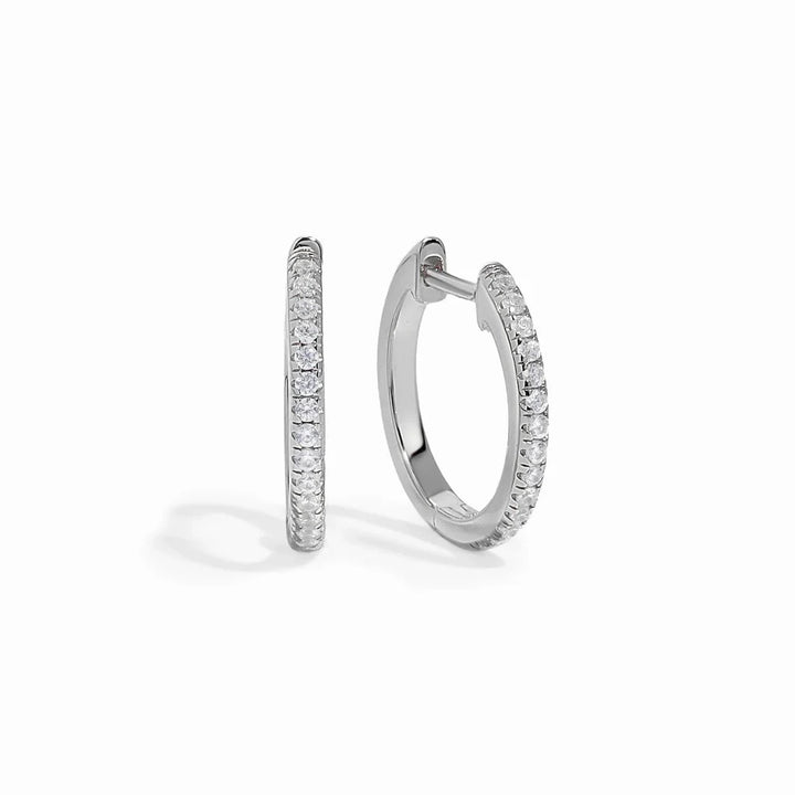 Pave Huggies - 2 Sizes