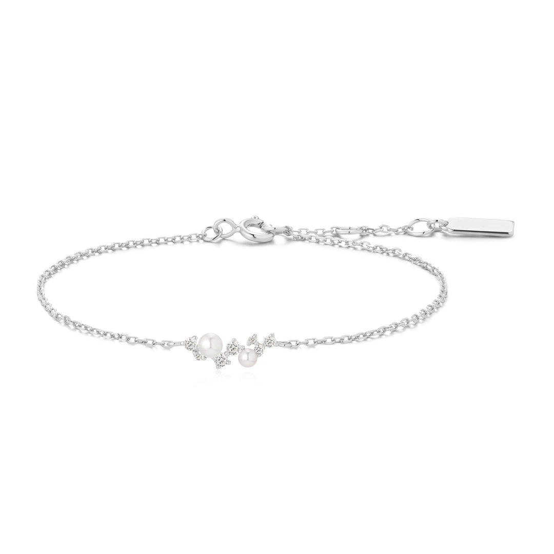 Pearl Cluster Bracelet