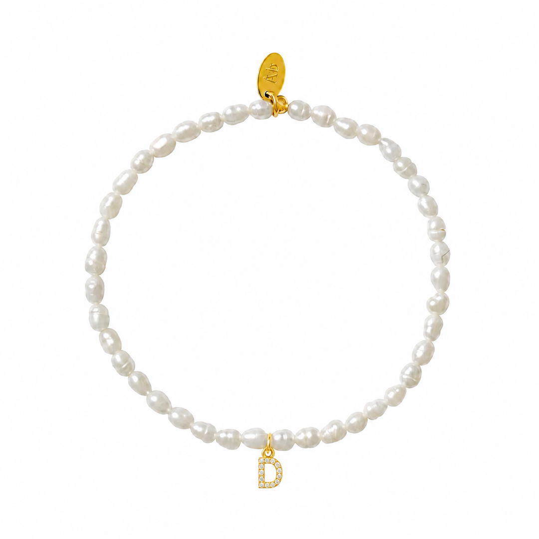 Pearl Initial Bracelet-Embark Fine Jewelry