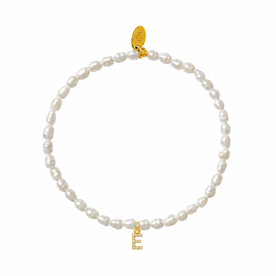 Pearl Initial Bracelet-Embark Fine Jewelry