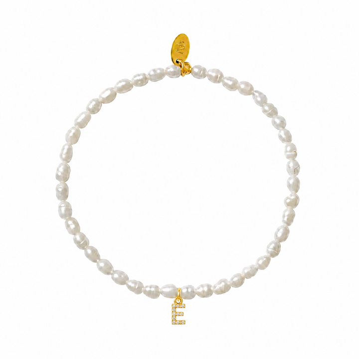 Pearl Initial Bracelet-Embark Fine Jewelry