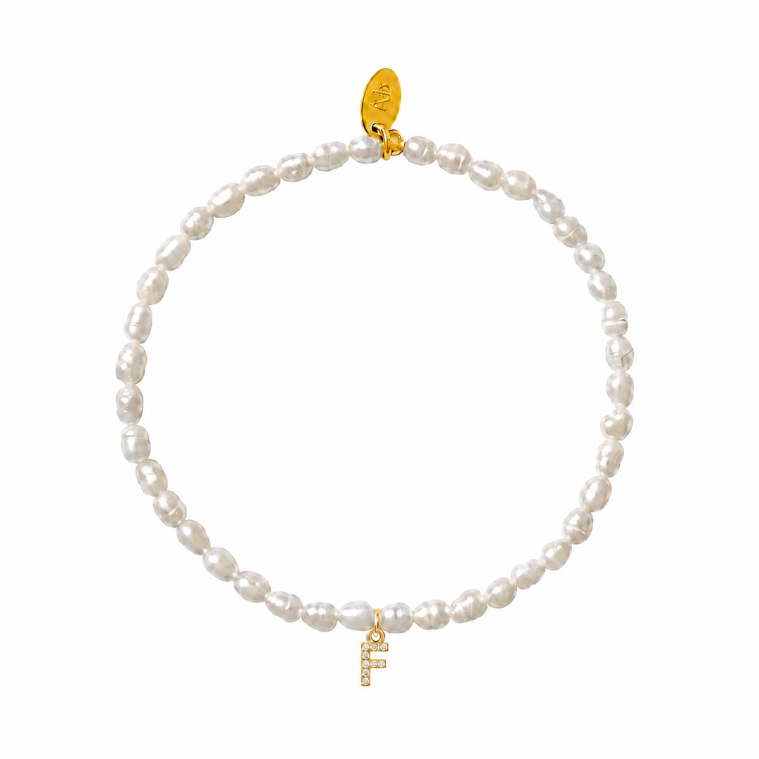 Pearl Initial Bracelet-Embark Fine Jewelry