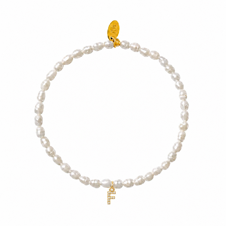 Pearl Initial Bracelet-Embark Fine Jewelry