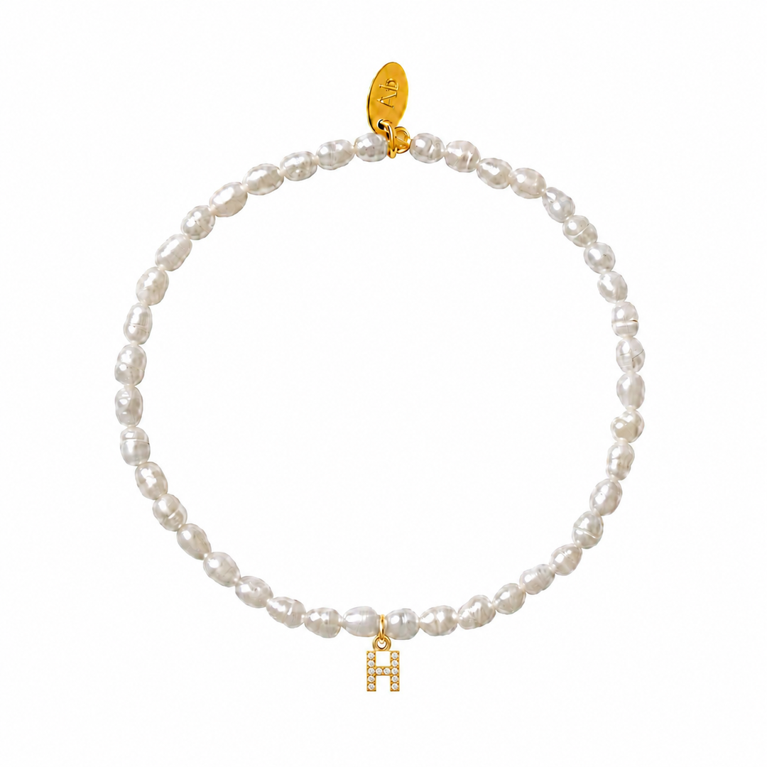 Pearl Initial Bracelet-Embark Fine Jewelry