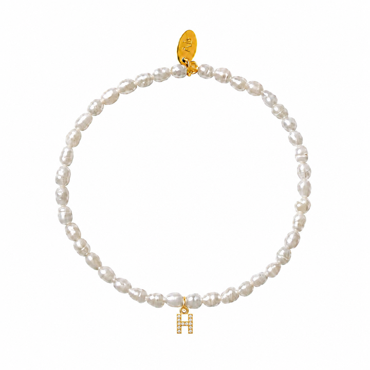 Pearl Initial Bracelet-Embark Fine Jewelry