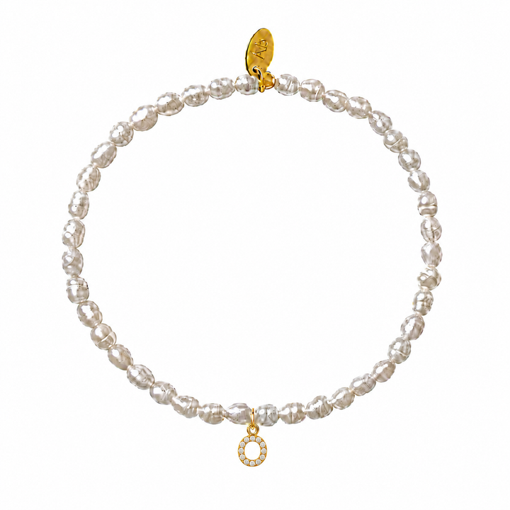 Pearl Initial Bracelet-Embark Fine Jewelry