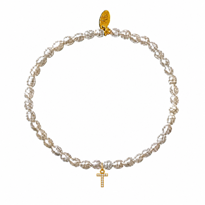 Pearl Initial Bracelet-Embark Fine Jewelry