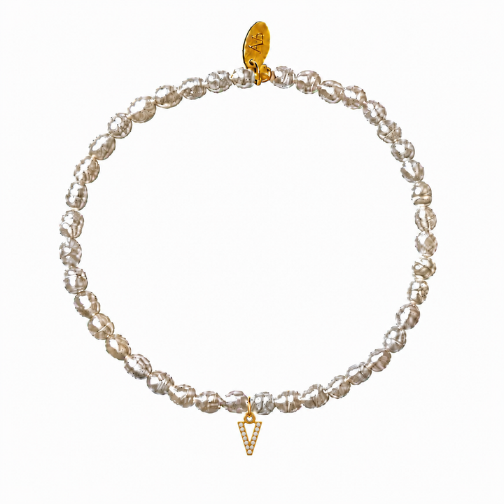 Pearl Initial Bracelet-Embark Fine Jewelry