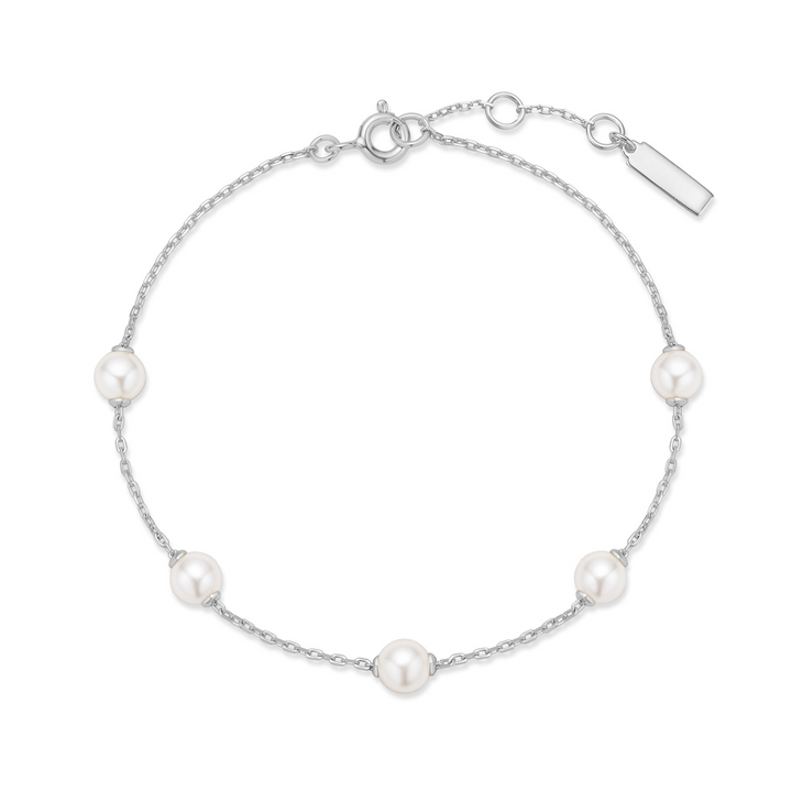 Pearl Station Bracelet-Embark Fine Jewelry