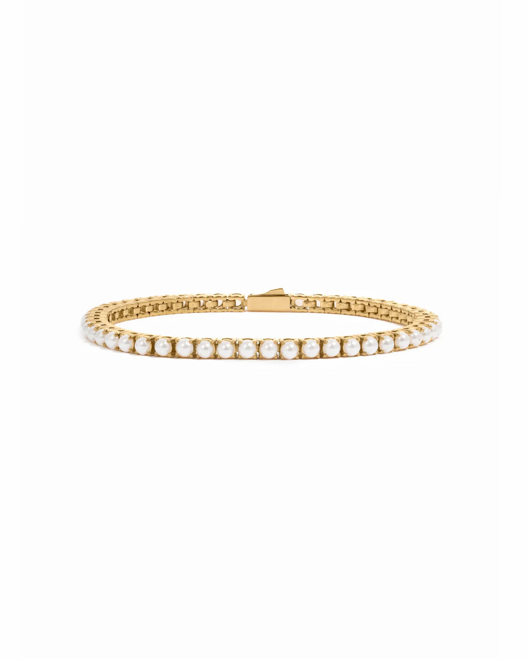 Pearl Tennis Bracelet-Embark Fine Jewelry