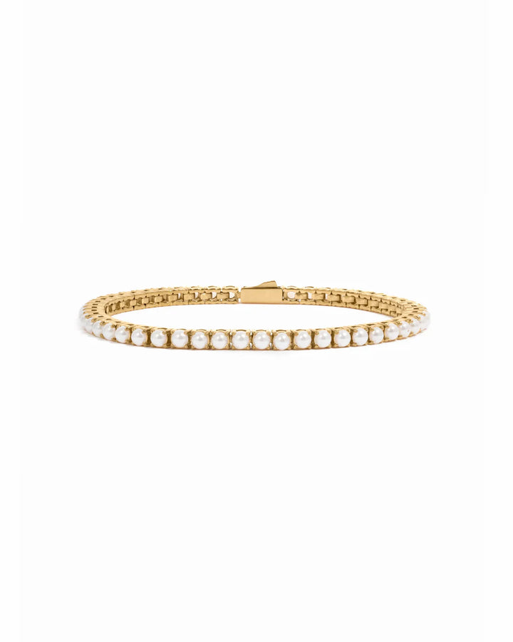 Pearl Tennis Bracelet-Embark Fine Jewelry