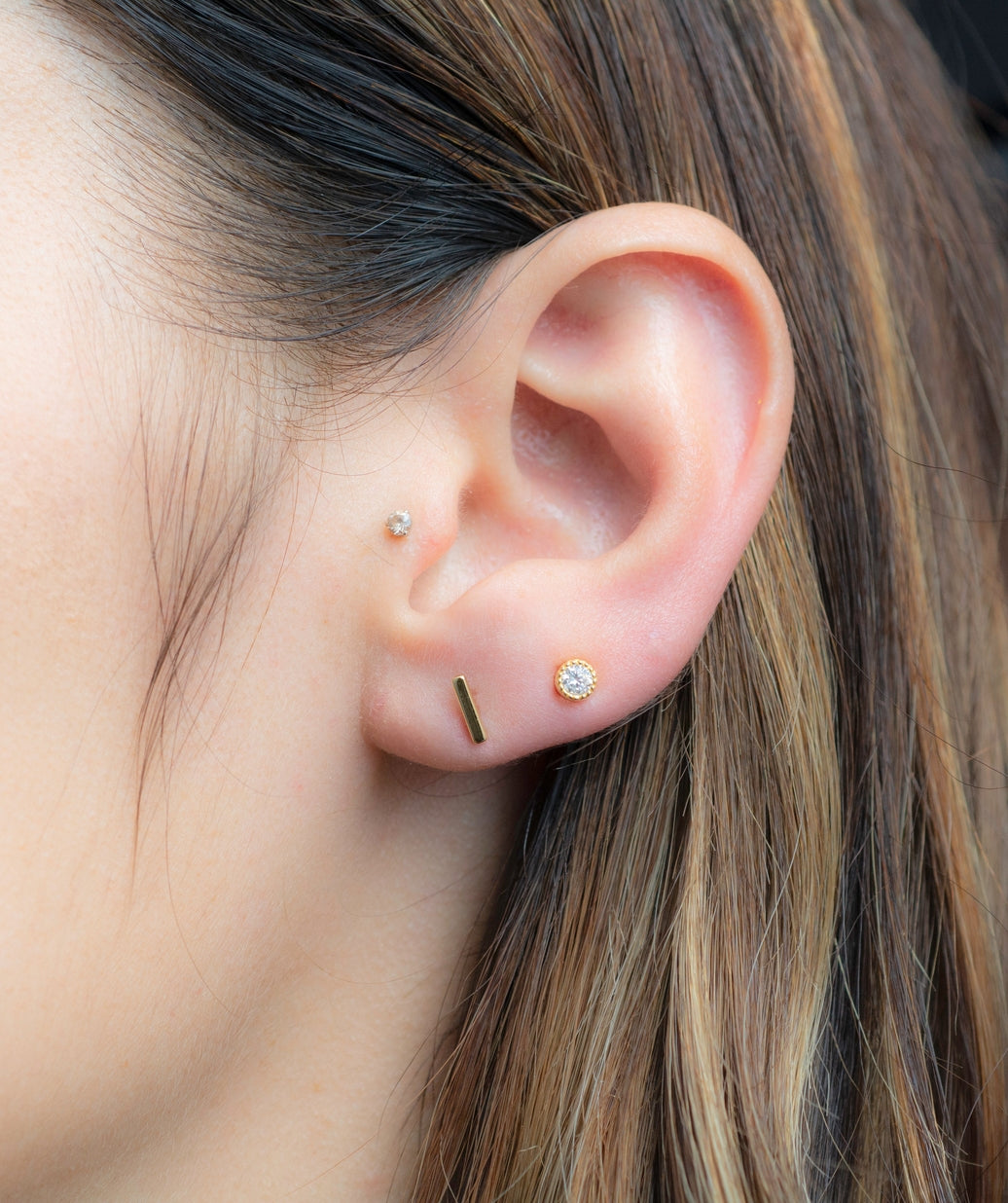 Plain Bar Stud-Embark Fine Jewelry