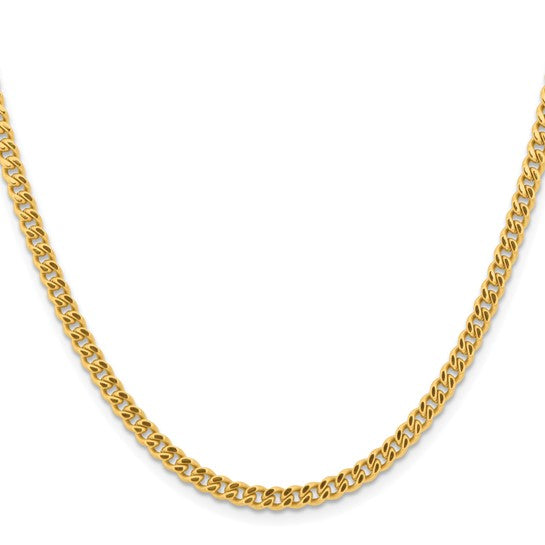 Polished Curb Chain Necklace