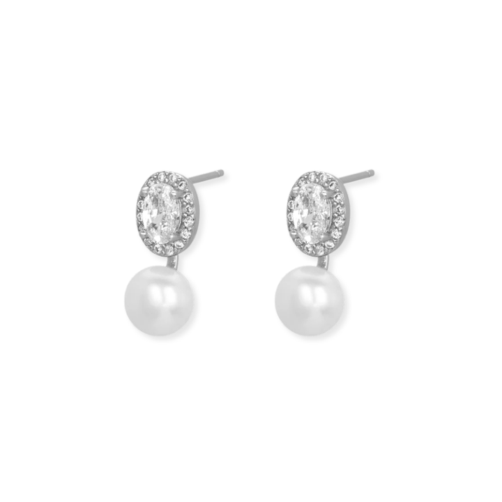 Portia Pearl Earrings-Embark Fine Jewelry