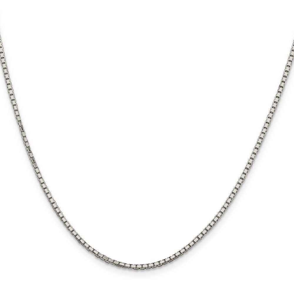 Eight-Sided Box Chain Necklace