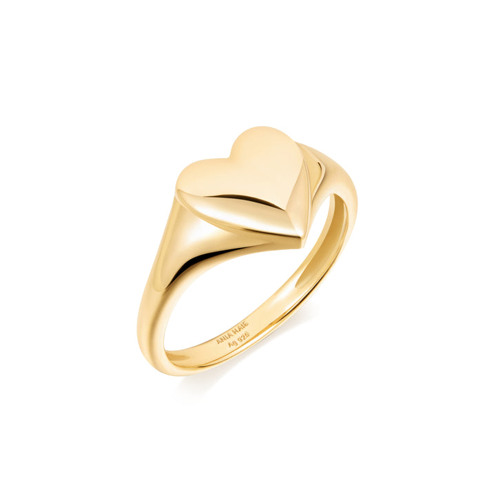 Heart Signet Ring