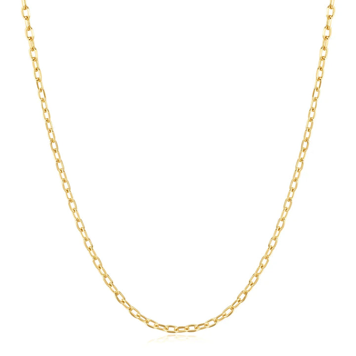 Rectangle Link Chain Necklace