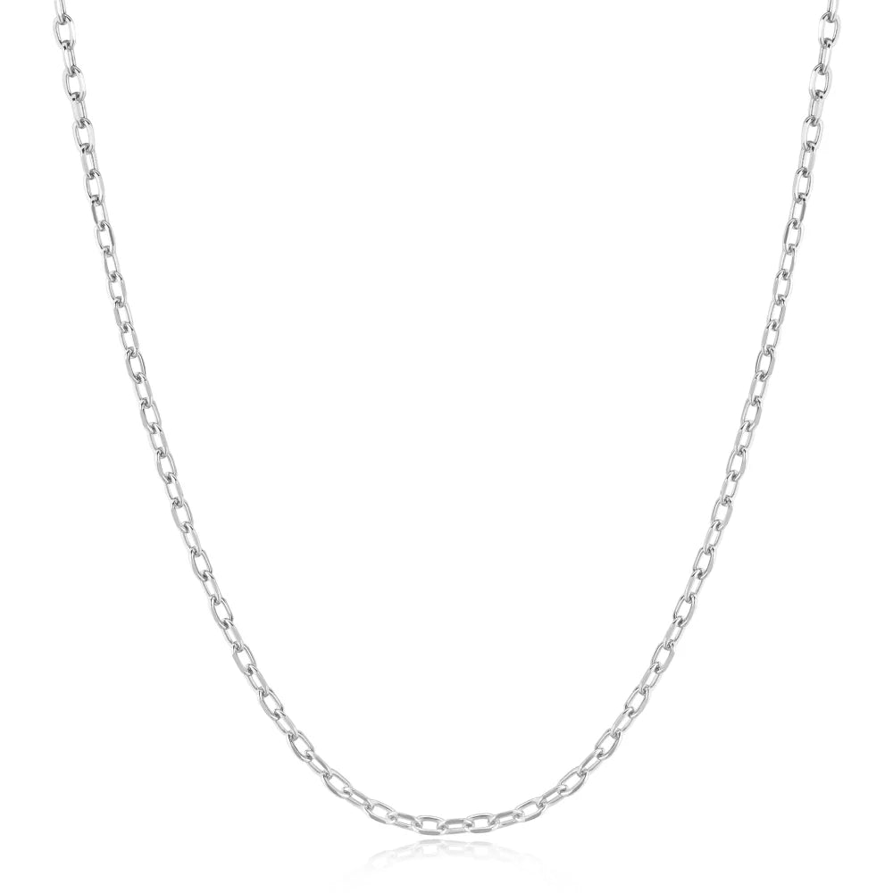 Rectangle Link Chain Necklace-Embark Fine Jewelry