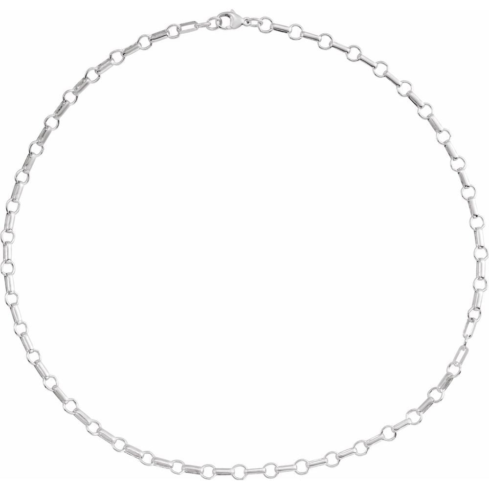 Rolo Link Chain Necklace