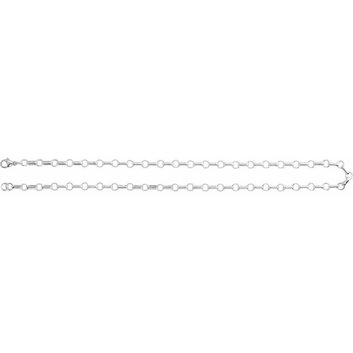 Rolo Link Chain Necklace