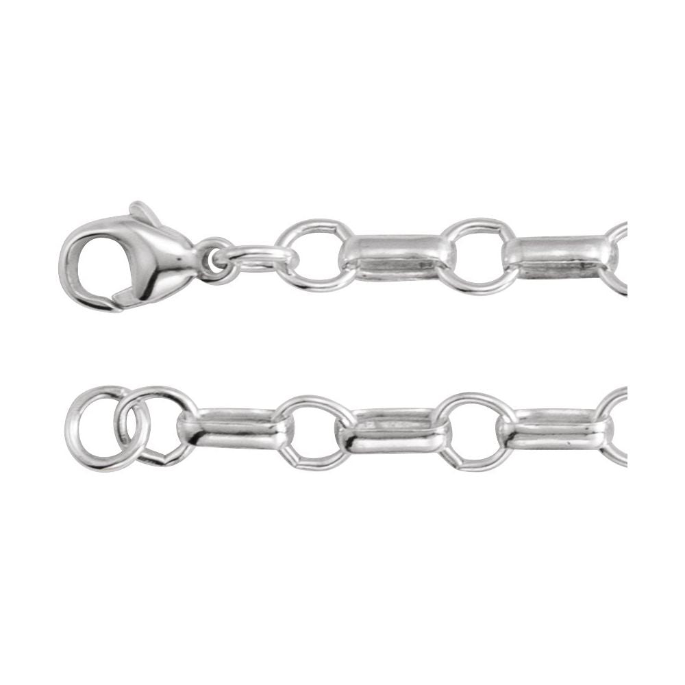 Rolo Link Chain Necklace