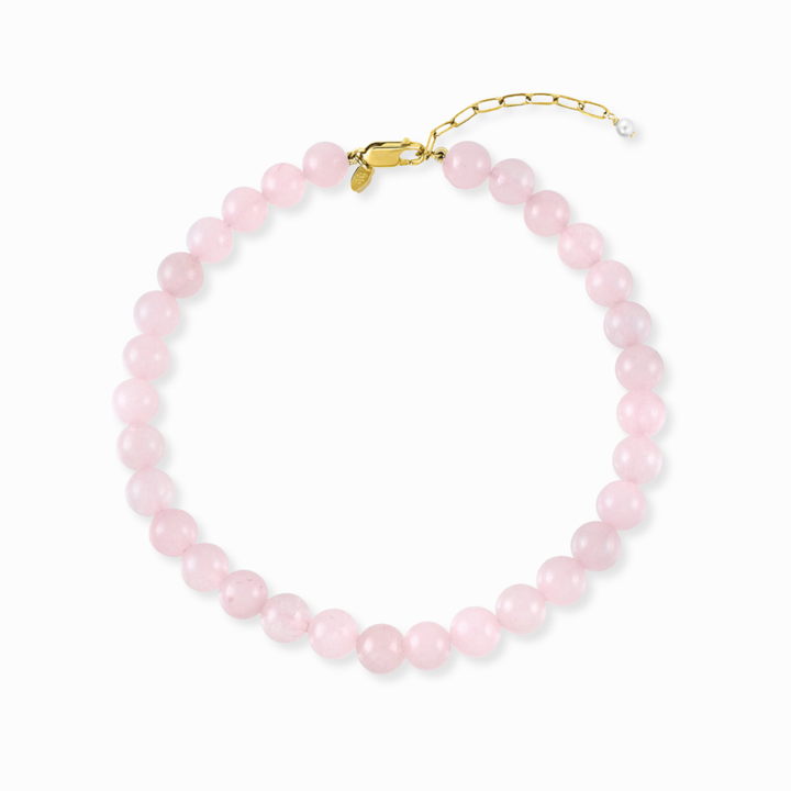 Rose Quartz Paloma Necklace