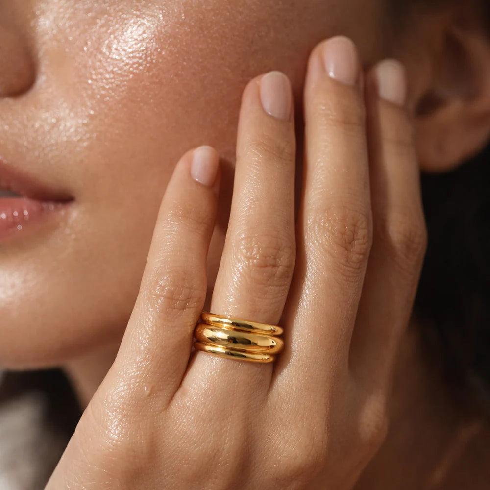 Sabina Dome Band Ring