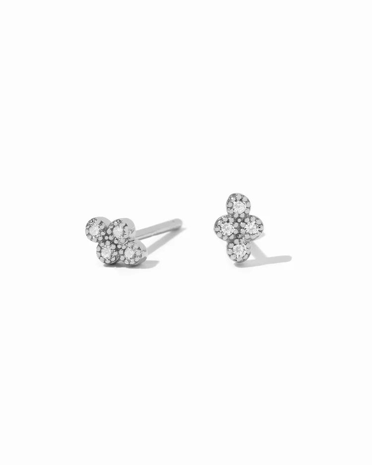Tiny Four Stone Stud