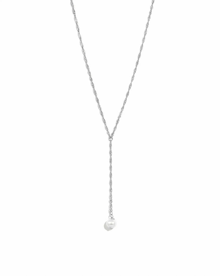 Pearl Lariat Necklace