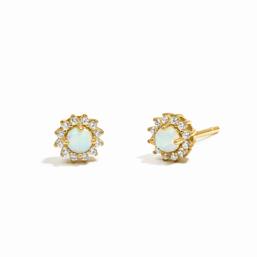 Lora Opal Studs