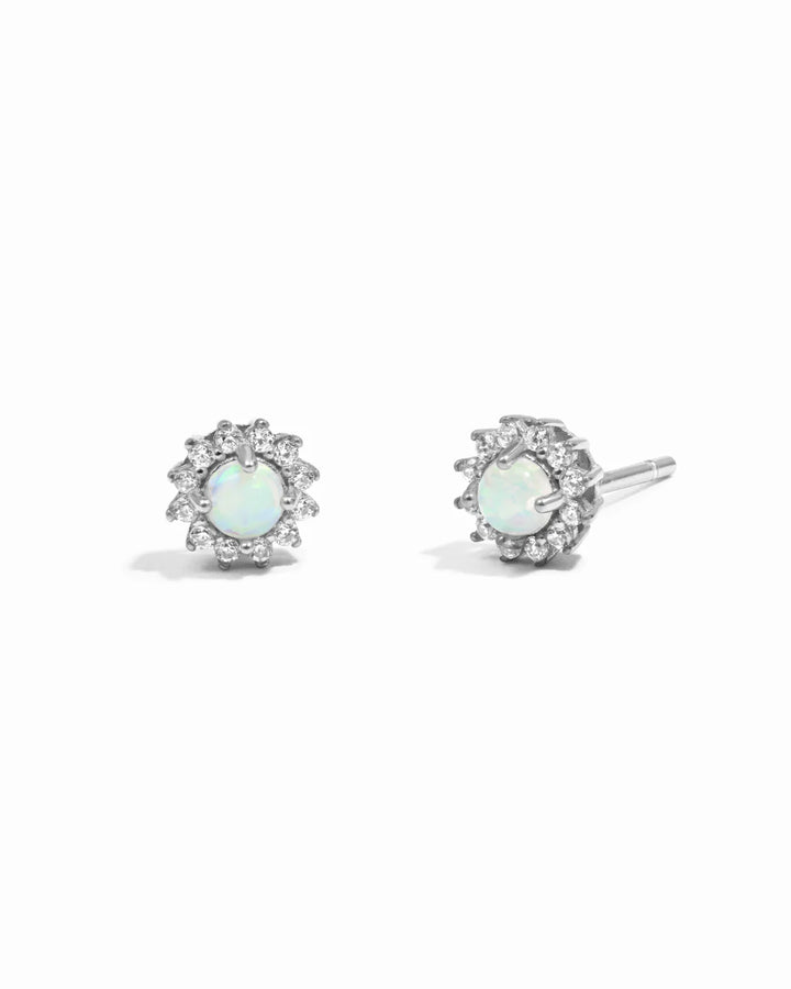 Lora Opal Studs