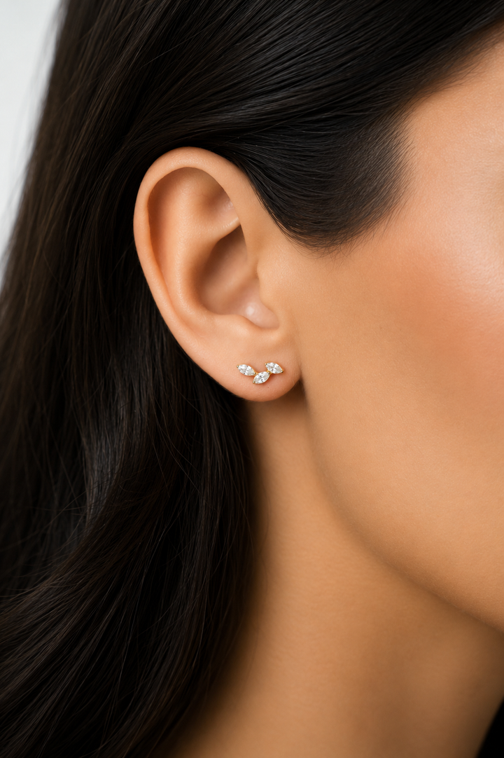 Scattered Marquise Flat Back Top-Embark Fine Jewelry
