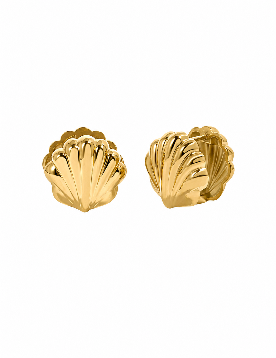 Seashell Statement Earrings-Embark Fine Jewelry