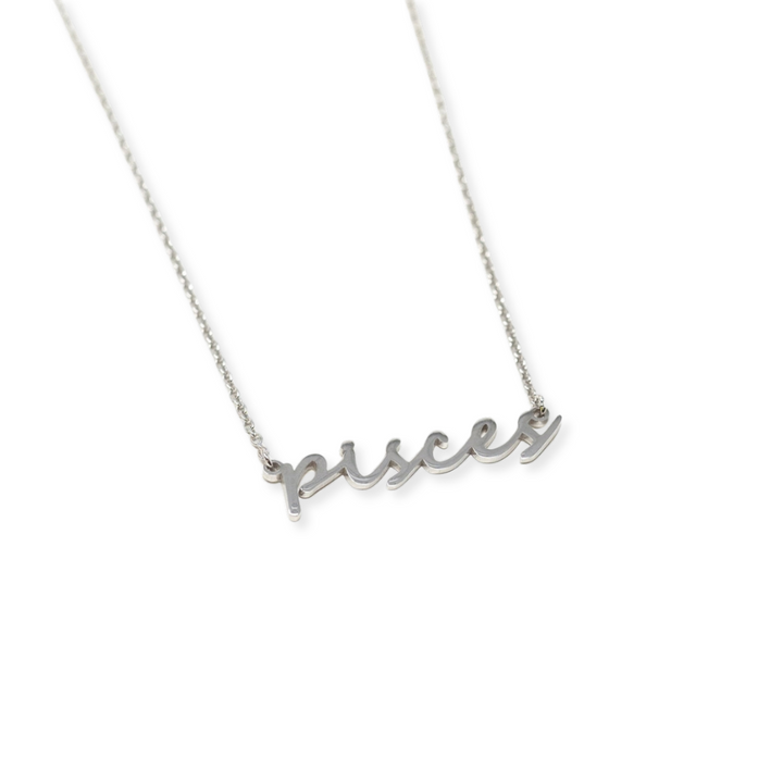 Dainty Cursive Name Necklace
