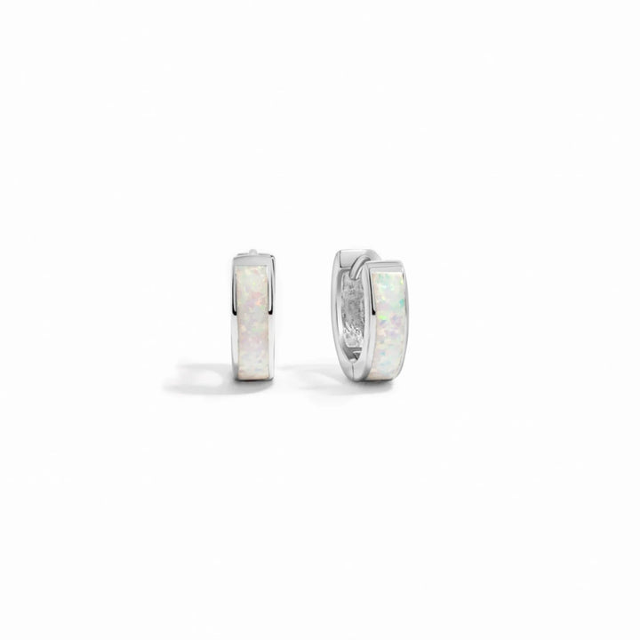 Opal Enamel Huggies