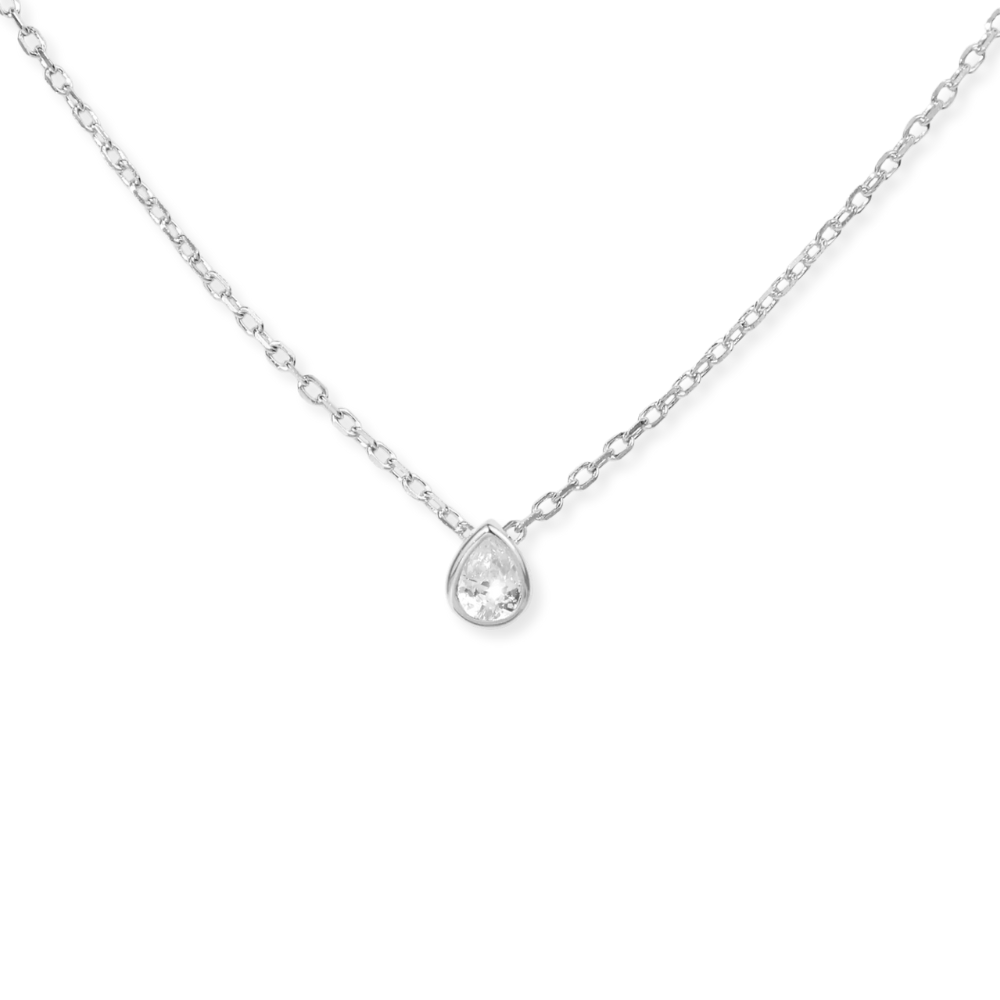 Teardrop Pendant Necklace