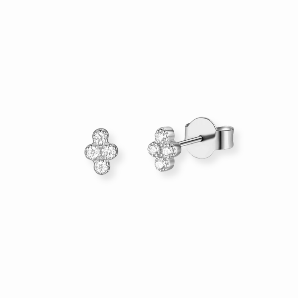 Tiny Four Stone Stud