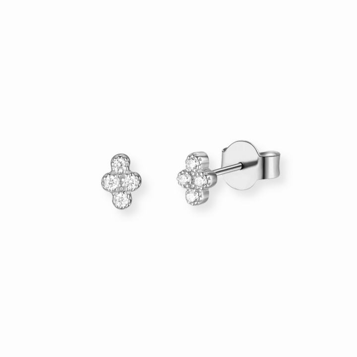 Tiny Four Stone Stud