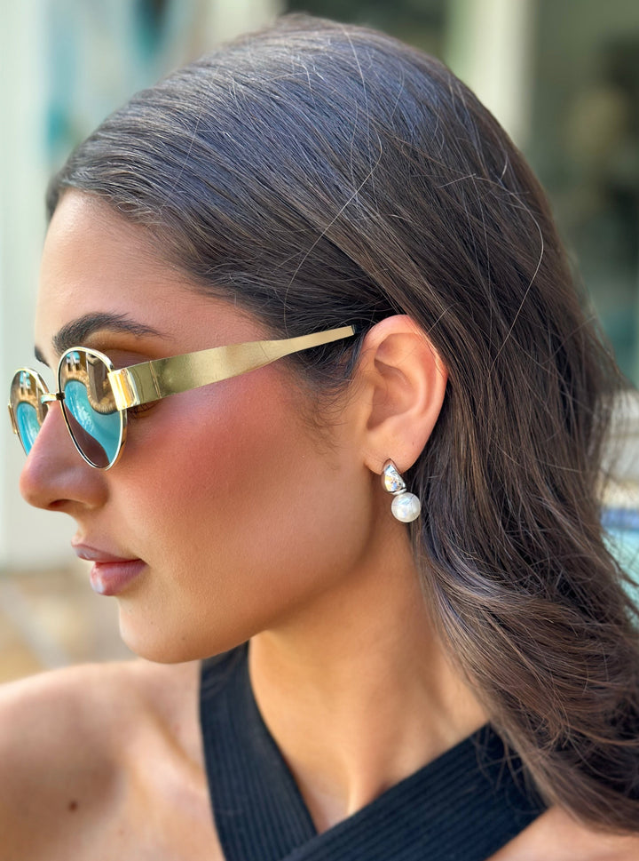 Pearl Dome Hoops