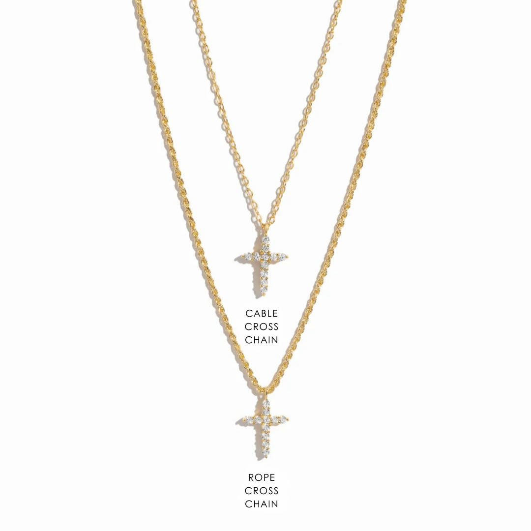 Simple Cross Necklace
