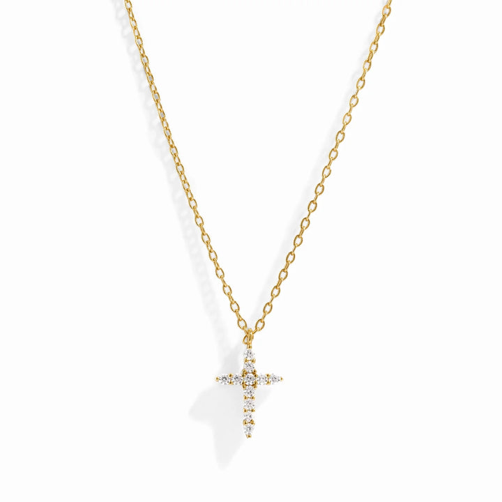 Simple Cross Necklace-Embark Fine Jewelry