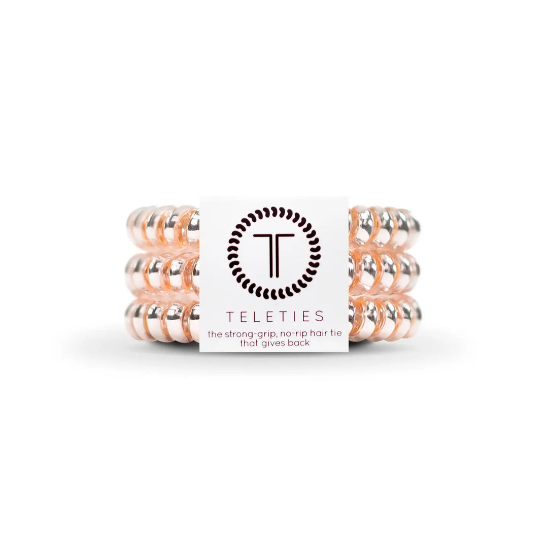 Small Spiral Hair Coil | Millennial Pink