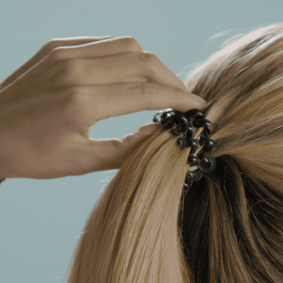 Small Spiral Hair Coil | Millennial Pink