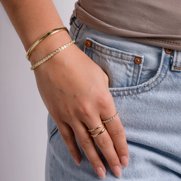Solid Bangle-Embark Fine Jewelry